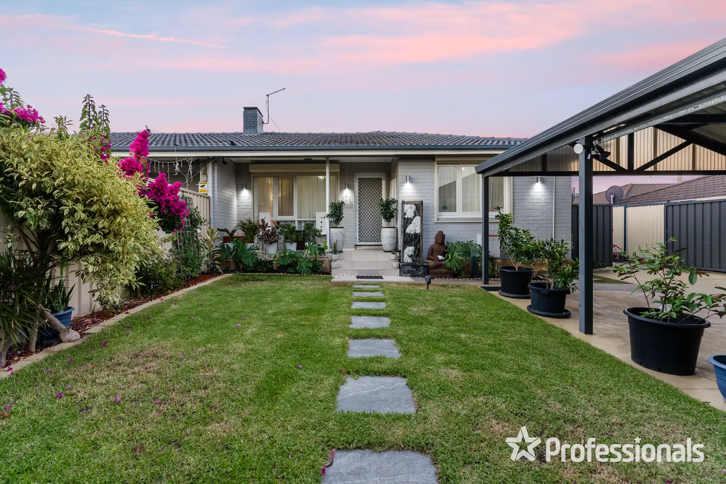 Main view of Homely semi-detached listing, 55 Fernhurst Crescent, Balga WA 6061