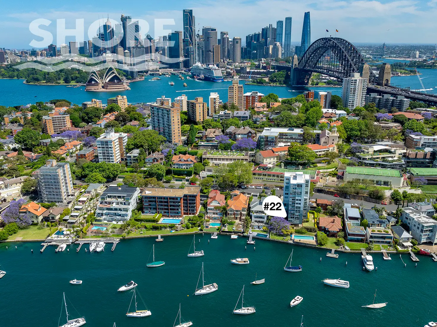 Main view of Homely apartment listing, 22/21 Elamang Avenue, Kirribilli NSW 2061