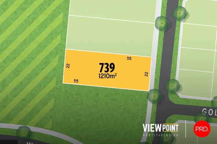 Second view of Homely land listing, Lot 739 Boldiston Crescent, Huntly VIC 3551