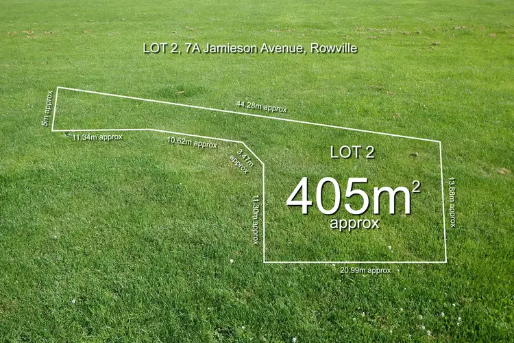 Main view of Homely land listing, 7A Jamieson Avenue, Rowville VIC 3178