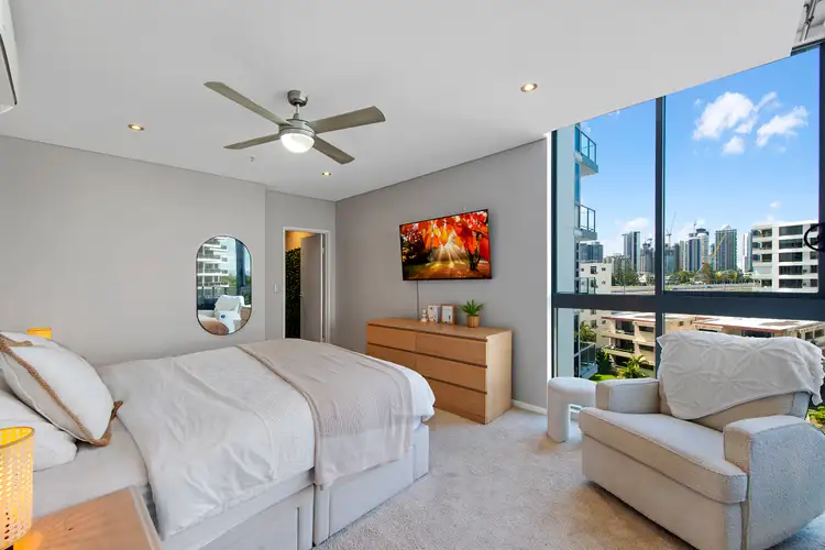 Fifth view of Homely apartment listing, 801/4 Como Crescent, Southport QLD 4215