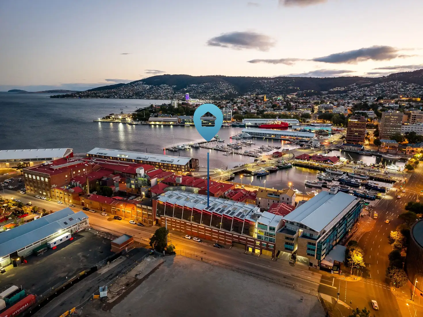 Main view of Homely apartment listing, 306/3 Evans Street, Hobart TAS 7000