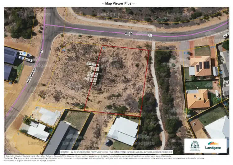 Seventh view of Homely land listing, LOT 10, 45 Ralph Street, Kalbarri WA 6536