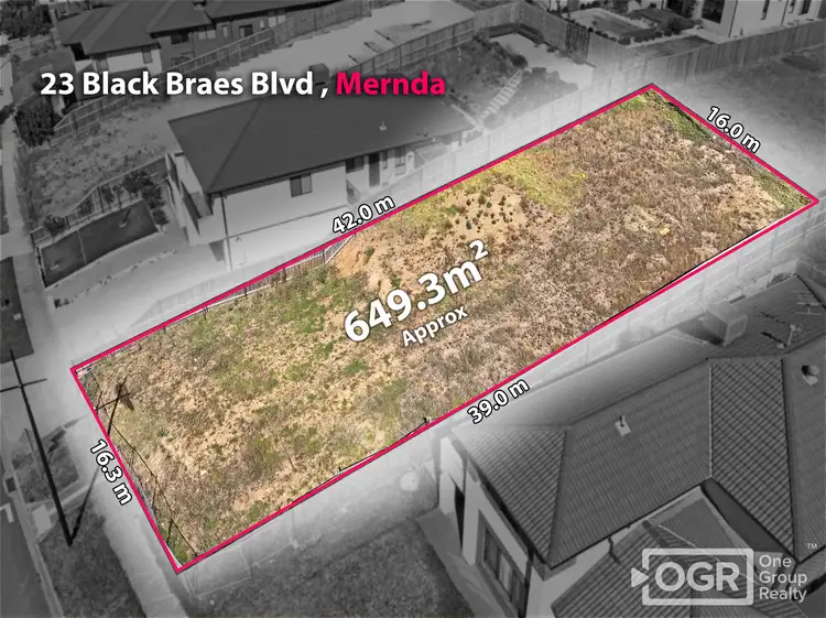 Second view of Homely land listing, 23 Black Braes Boulevard, Mernda VIC 3754