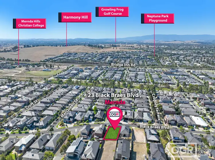 Fifth view of Homely land listing, 23 Black Braes Boulevard, Mernda VIC 3754