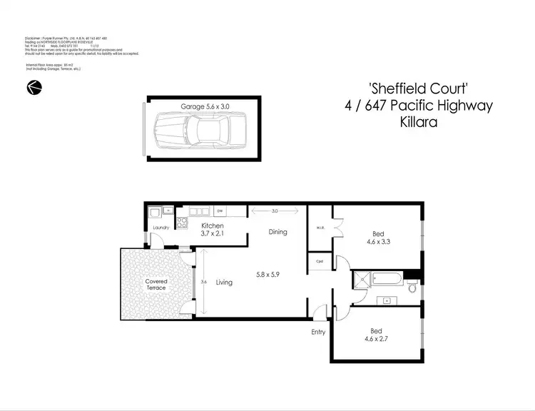 Second view of Homely apartment listing, 4/647 Pacific Highway, Killara NSW 2071