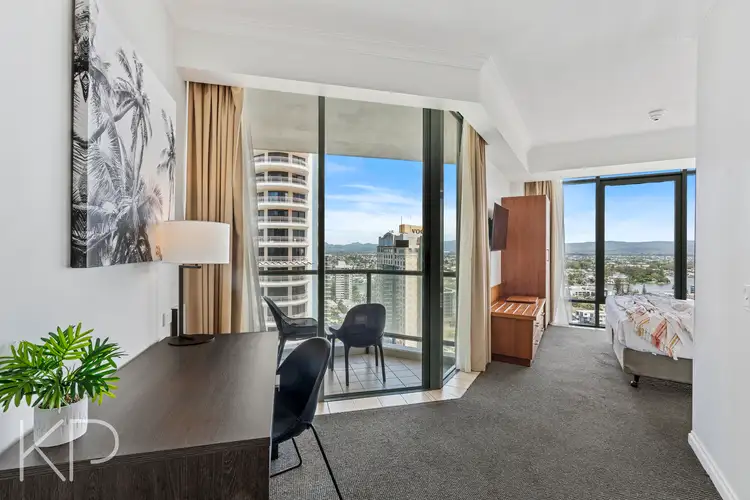 Fourth view of Homely apartment listing, 2017 & 2018/25 Laycock Street, Surfers Paradise QLD 4217