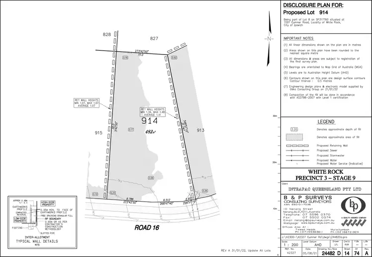 Fifth view of Homely land listing, LOT 914, 20 Gower Street, White Rock QLD 4306