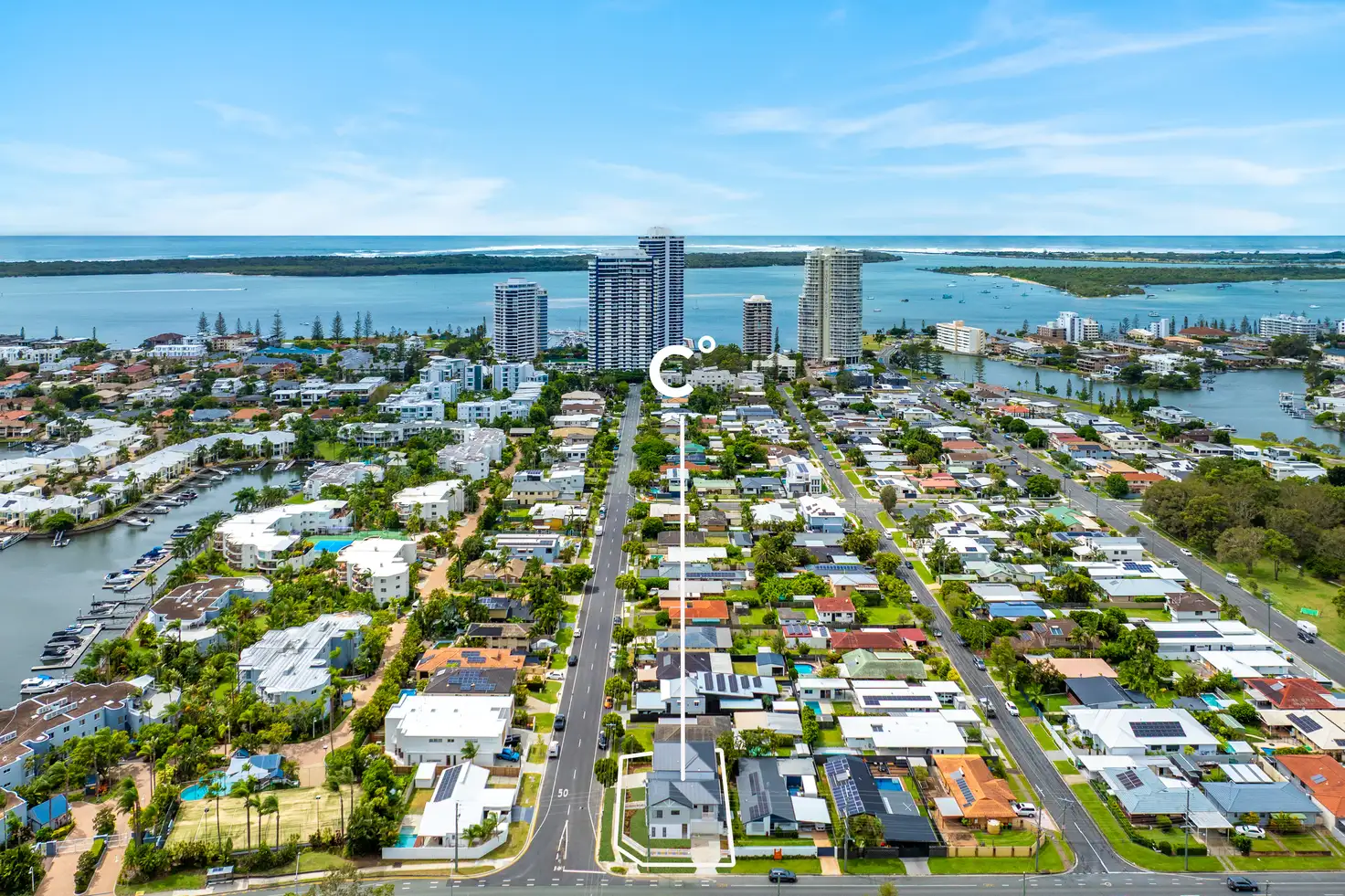 Main view of Homely semi-detached listing, 71 Morala Avenue, Runaway Bay QLD 4216