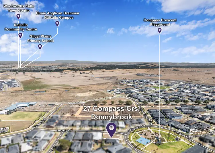Fourth view of Homely land listing, 27 Compass Crescent, Donnybrook VIC 3064