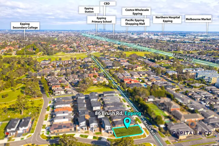 Third view of Homely land listing, 86 Brush Road, Epping VIC 3076