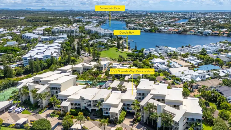 Main view of Homely unit listing, 45/1 Grenada Way, Kawana Island QLD 4575