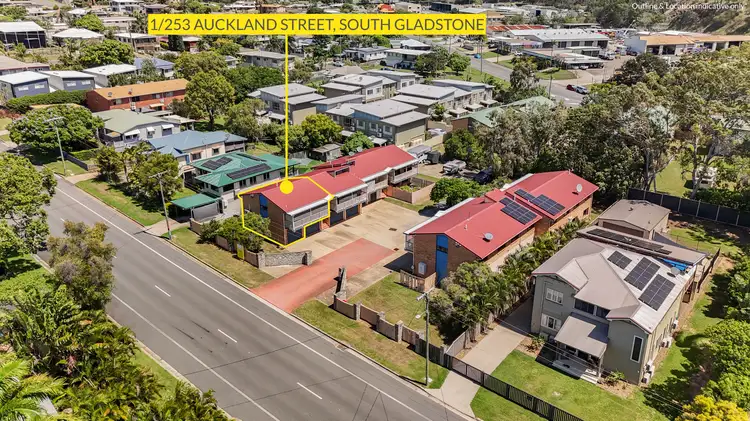 Main view of Homely unit listing, 1/253 Auckland Street, South Gladstone QLD 4680