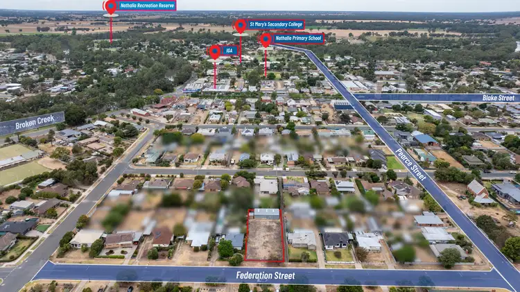 Main view of Homely land listing, 23 Federation Street, Nathalia VIC 3638