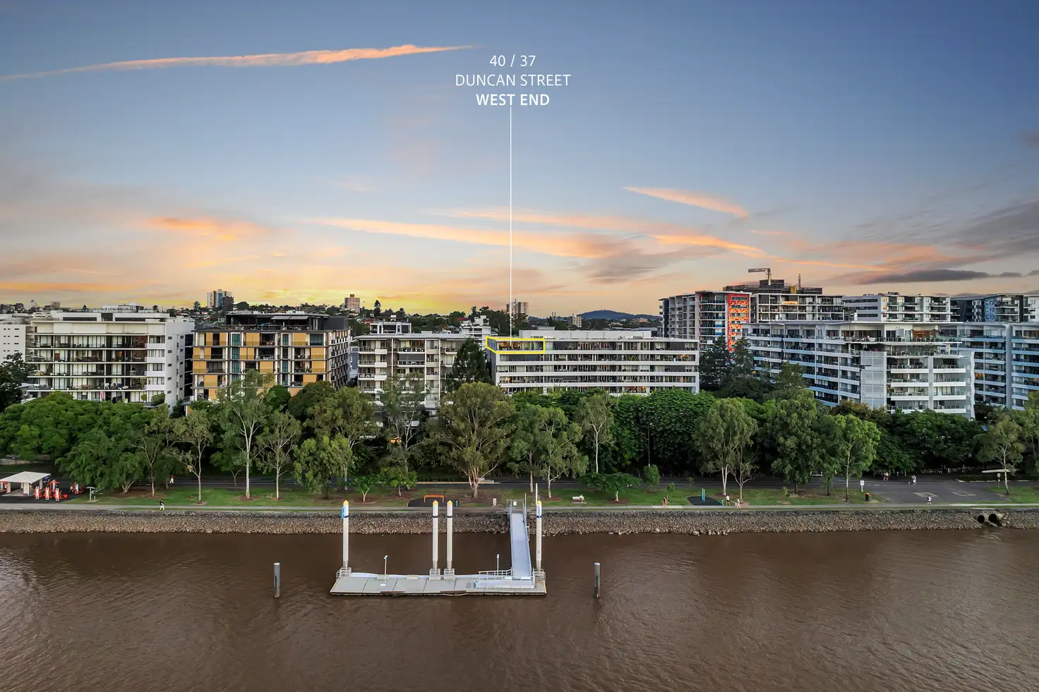 Main view of Homely apartment listing, 40/37 Duncan Street, West End QLD 4101