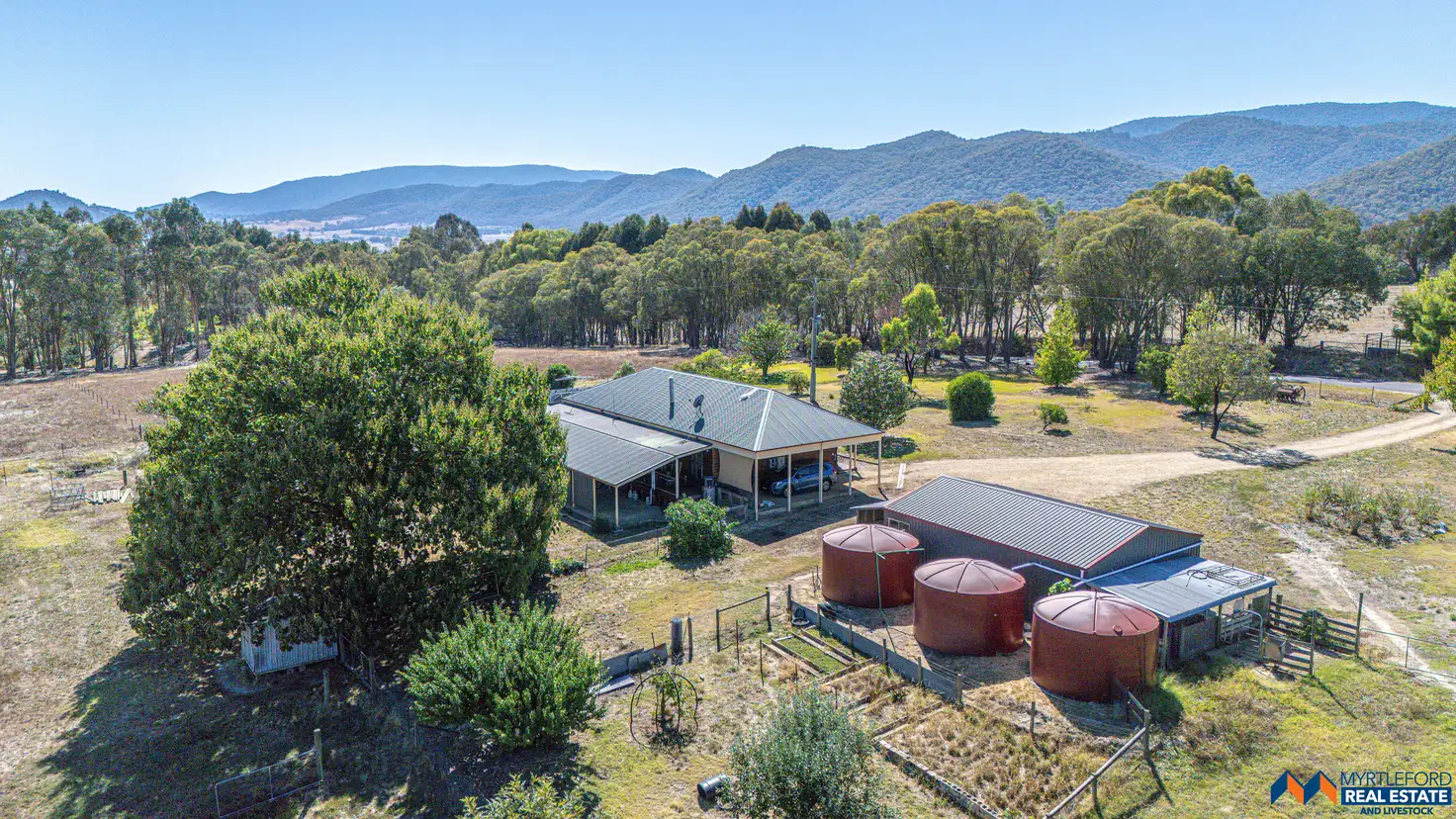 Main view of Homely house listing, 340 Blacks Flat Road, Mudgegonga VIC 3737
