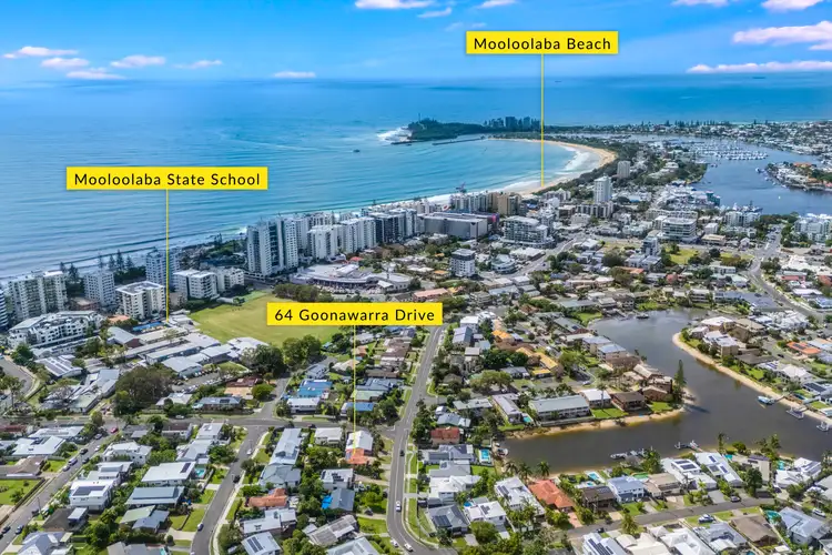 Main view of Homely house listing, 64 Goonawarra Drive, Mooloolaba QLD 4557