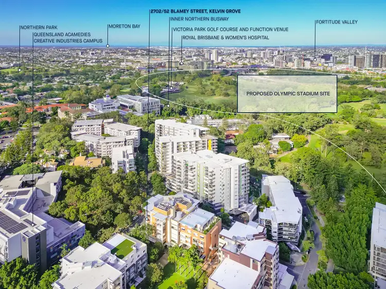 Main view of Homely apartment listing, 2702/59 Blamey Street, Kelvin Grove QLD 4059