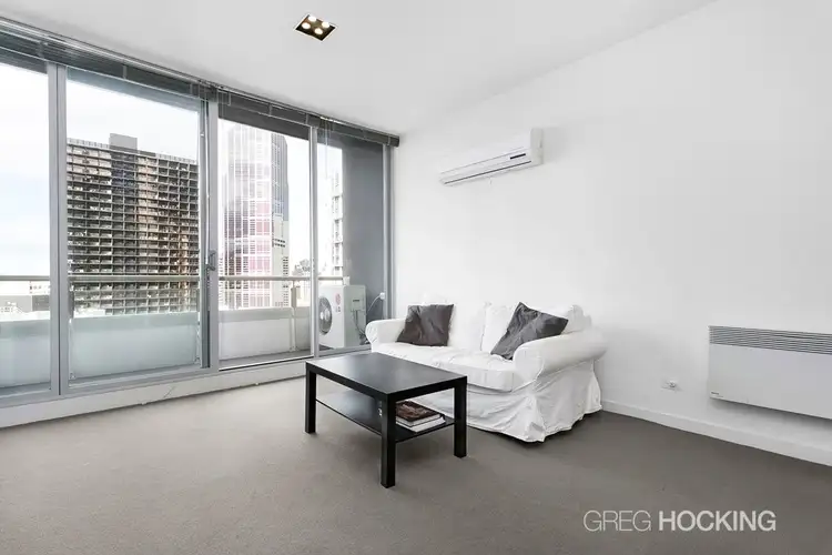 Main view of Homely apartment listing, 1707/8 Franklin Street, Melbourne VIC 3000