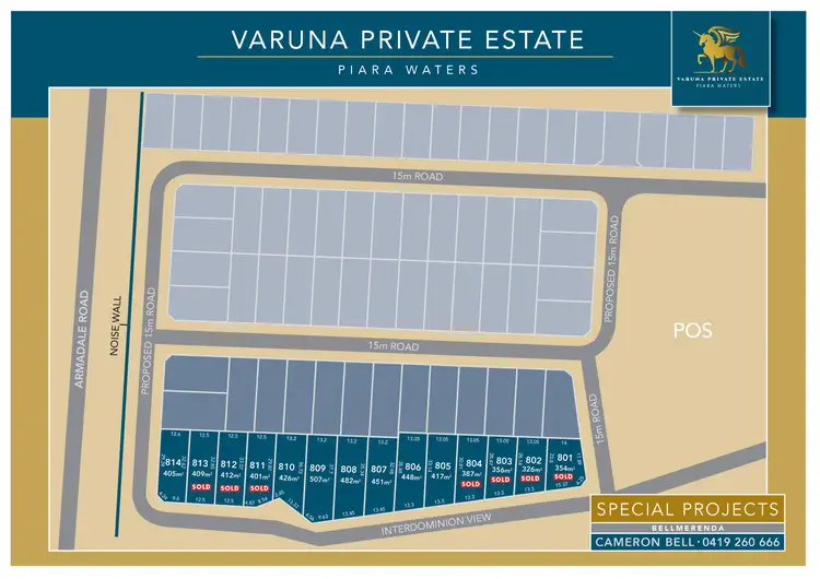 Third view of Homely land listing, Lot 814 Interdominion View, Piara Waters WA 6112