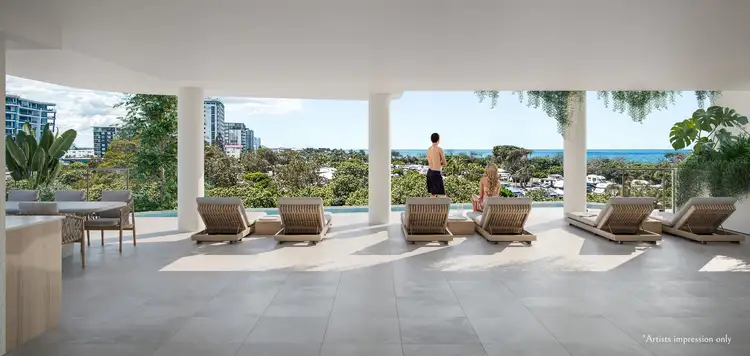Fourth view of Homely apartment listing, 705/12 Aerodrome Road, Maroochydore QLD 4558