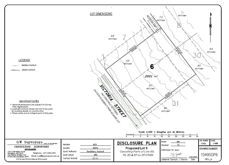 Second view of Homely land listing, Lot 6 Victoria Street, Miara QLD 4673