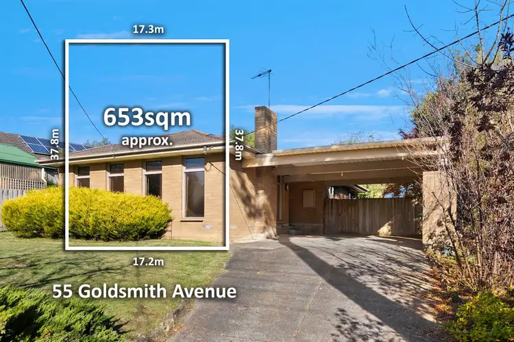55 Goldsmith Avenue, Ringwood North VIC 3134
