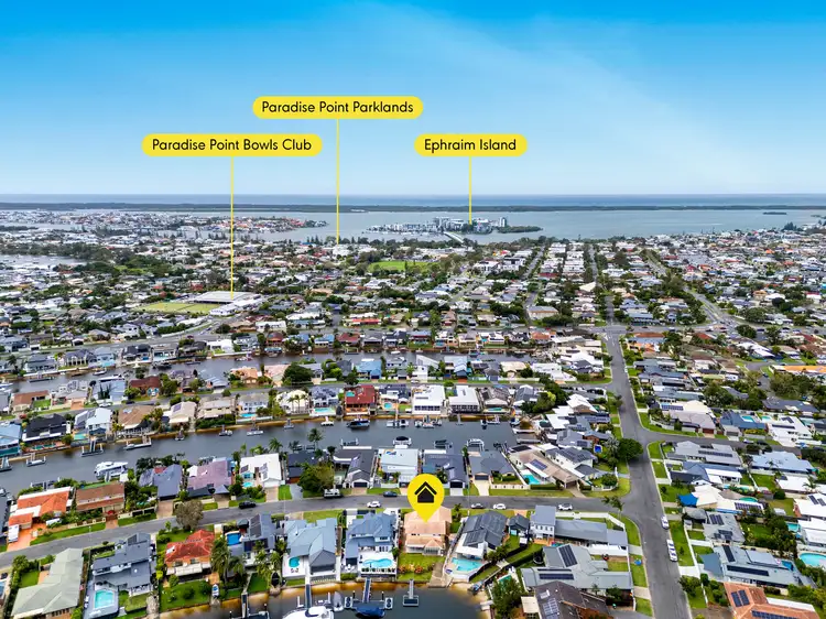 Second view of Homely house listing, 6 Seabreeze Street, Paradise Point QLD 4216