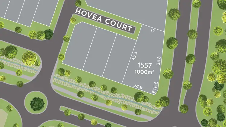 Main view of Homely land listing, Lot 1557 Hovea Court, Mount Low QLD 4818