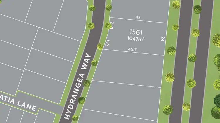 Main view of Homely land listing, Lot 1561 Hydrangea Way, Mount Low QLD 4818