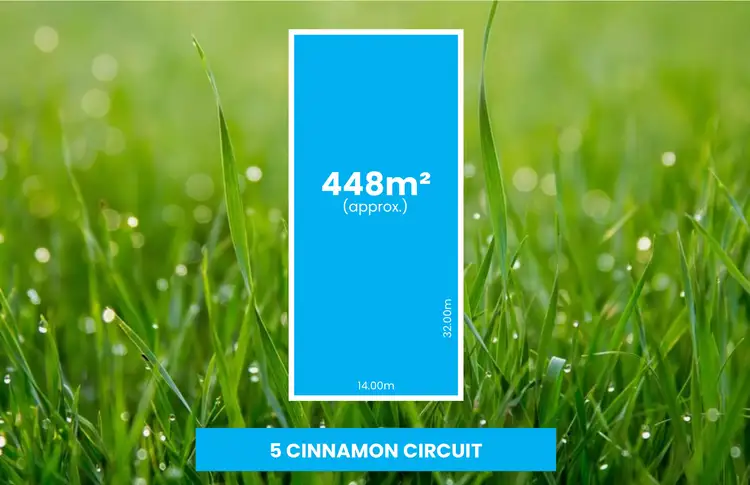 Main view of Homely land listing, 5 Cinnamon Circuit, Fraser Rise VIC 3336