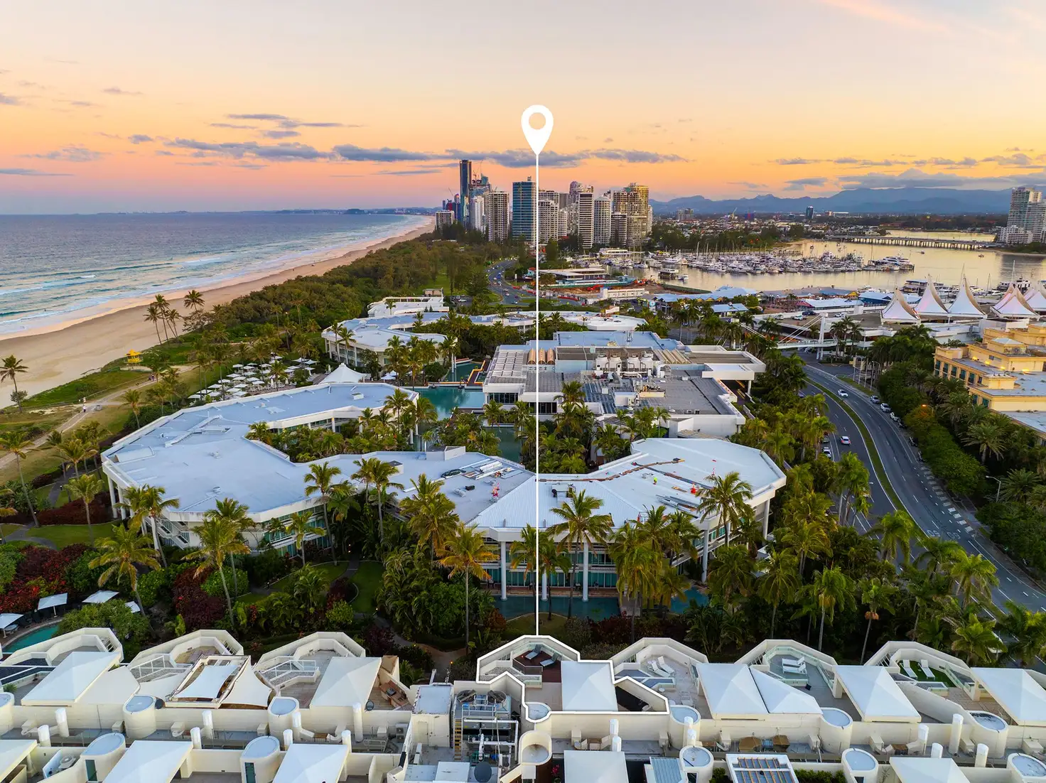 Main view of Homely unit listing, 37/135 Seaworld Drive, Main Beach QLD 4217