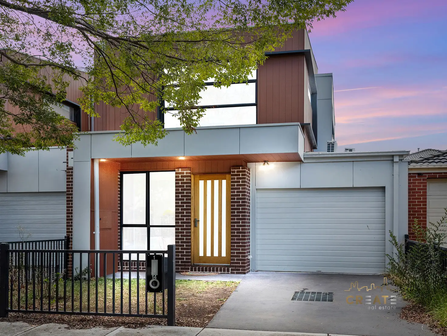 Main view of Homely townhouse listing, 1/14 Janson Street, Maidstone VIC 3012