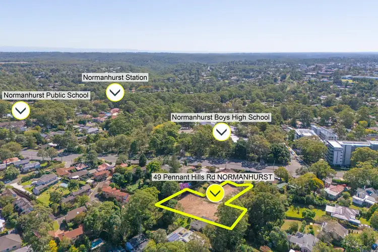 Third view of Homely land listing, LOT 2-5, 49 Pennant Hills Road, Normanhurst NSW 2076