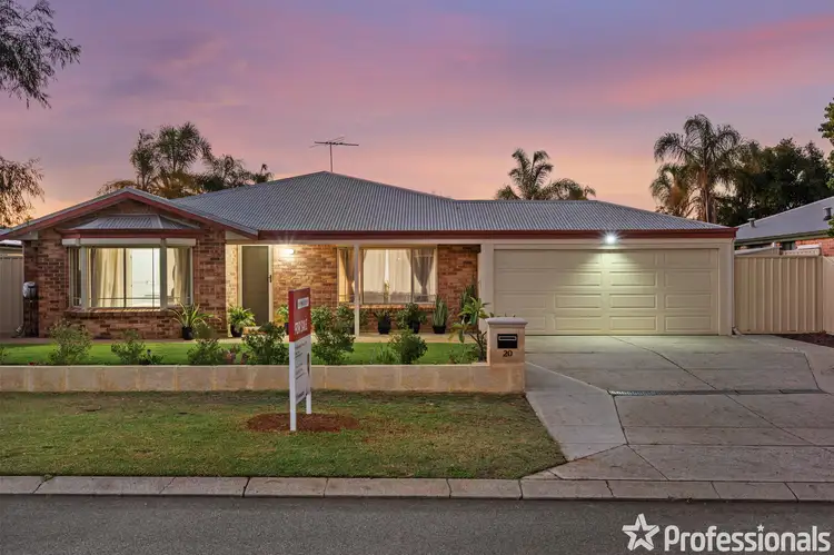 Main view of Homely house listing, 20 Roscommon Crescent, Orelia WA 6167
