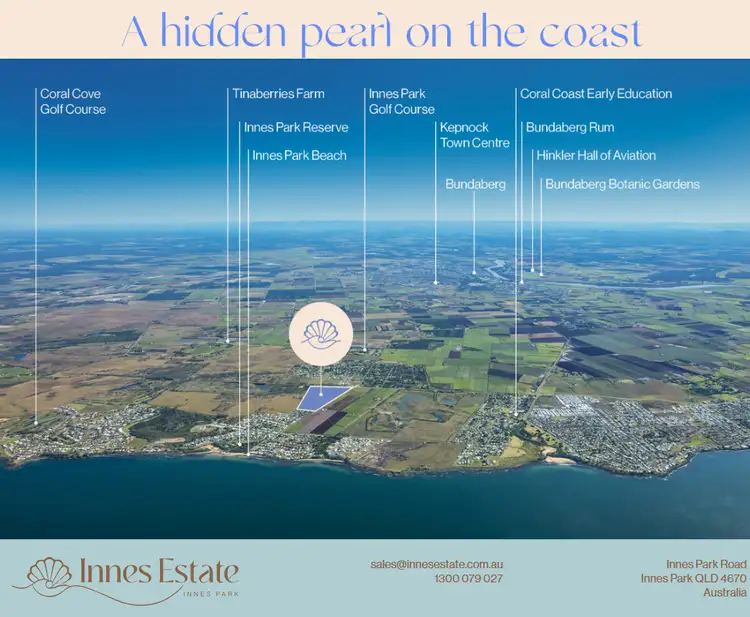 Main view of Homely land listing, Innes Estate Stage 1 Pearl, Innes Park QLD 4670