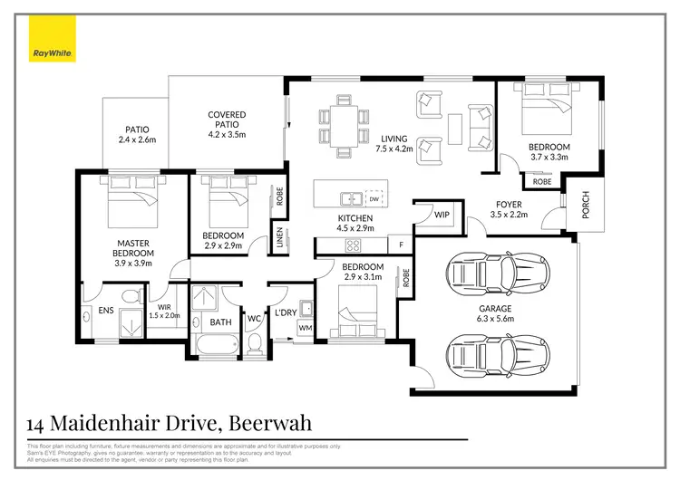Third view of Homely house listing, 14 Maidenhair Drive, Beerwah QLD 4519