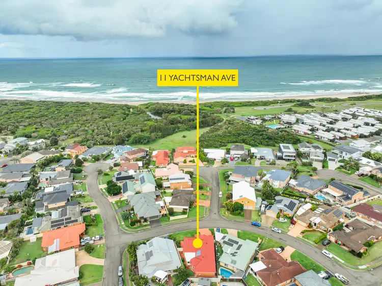 Sixth view of Homely house listing, 11 Yachtsman Avenue, Caves Beach NSW 2281