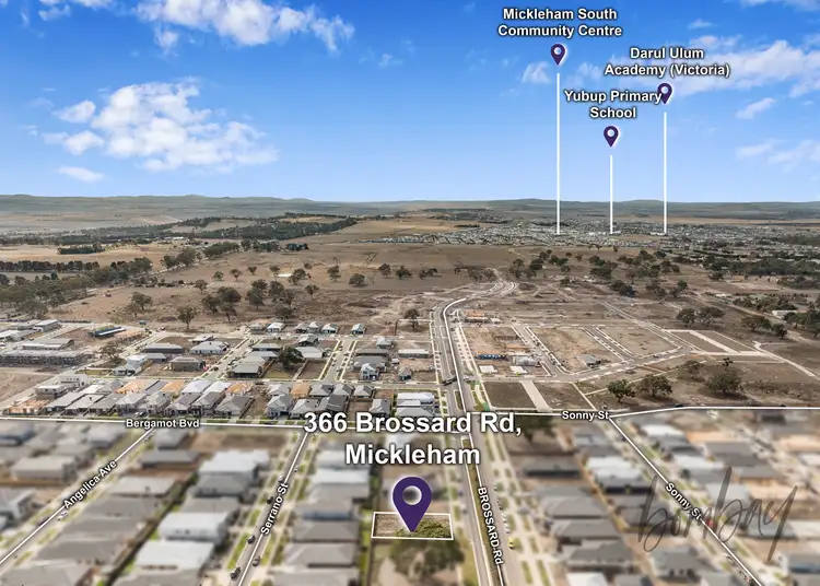 Third view of Homely land listing, 366 Brossard Road, Mickleham VIC 3064