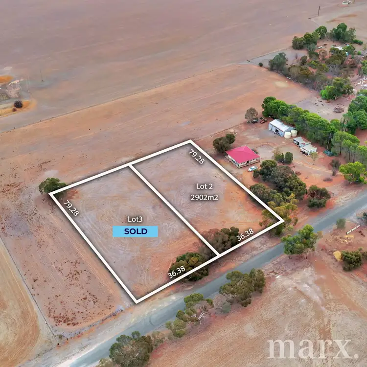 Main view of Homely land listing, Lots 2 & 3 30 Rice Street, Dutton SA 5356