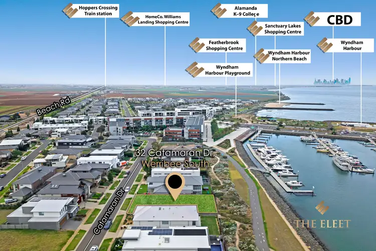 Third view of Homely land listing, 32 Catamaran Drive, Werribee South VIC 3030