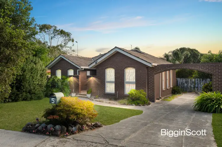 Main view of Homely house listing, 5 Swift Drive, Glen Waverley VIC 3150