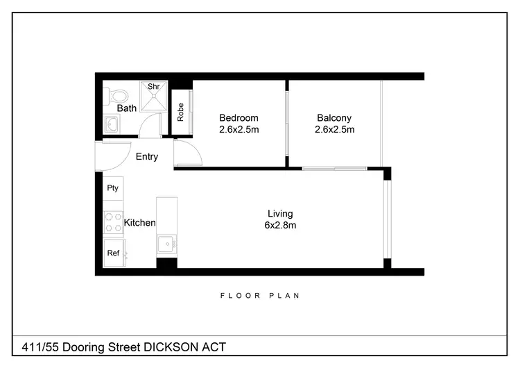 411/55 Dooring Street, Dickson ACT 2602