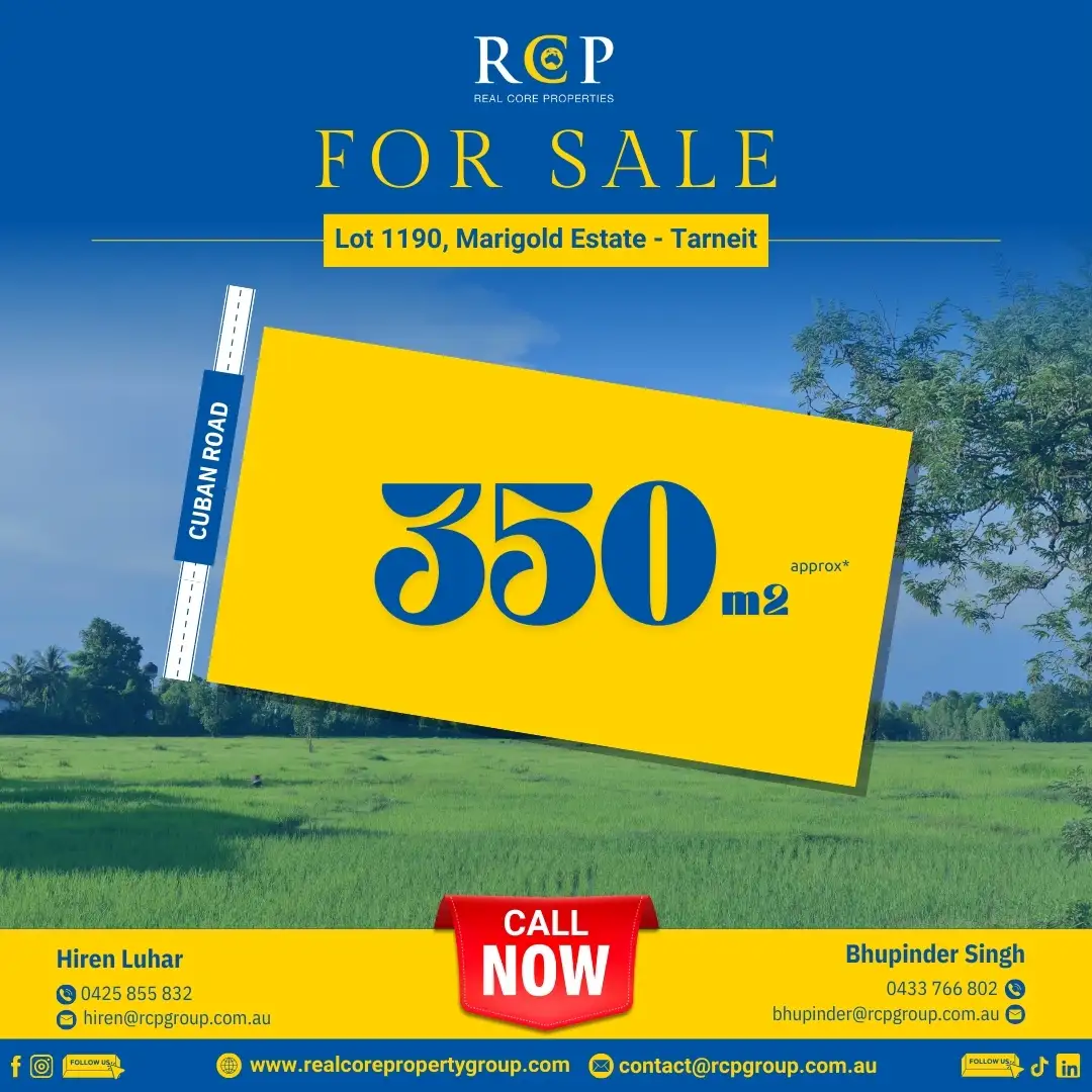 Main view of Homely land listing, LOT 1190, 26 CUBAN ROAD, Tarneit VIC 3029