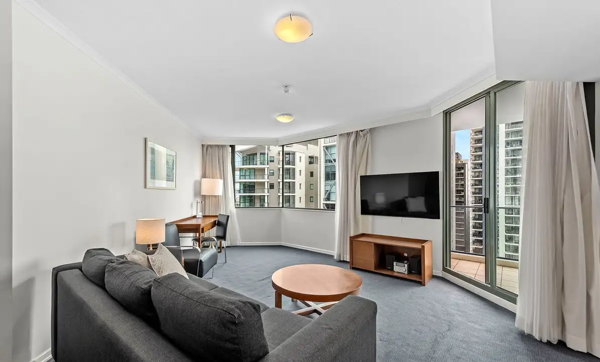 Main view of Homely apartment listing, 2708/95 Charlotte Street, Brisbane City QLD 4000