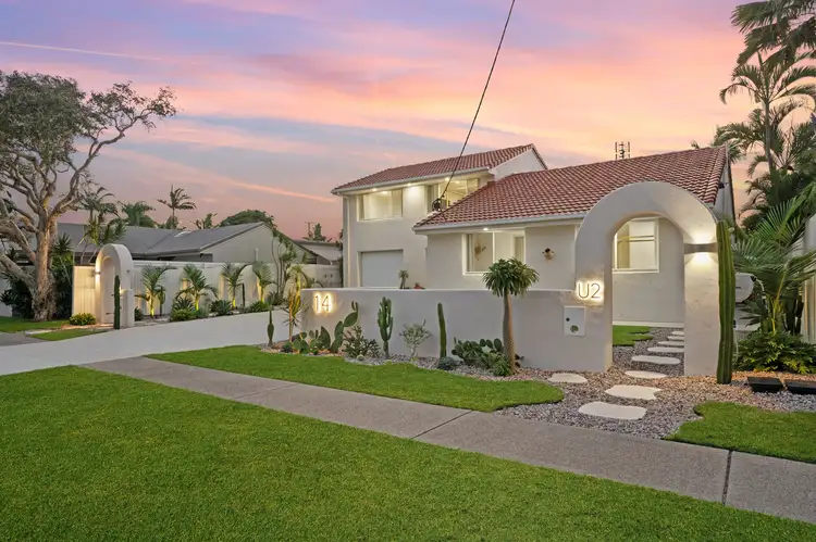 Main view of Homely semi-detached listing, 1&2/14 Balyata Street, Warana QLD 4575