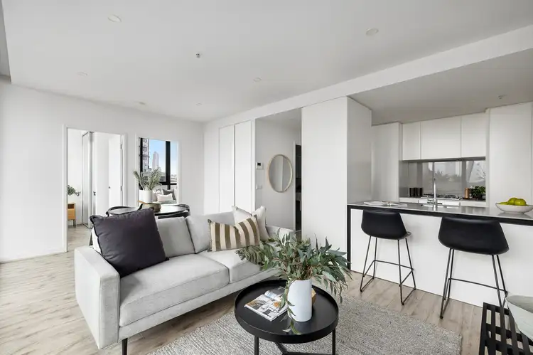 Third view of Homely apartment listing, 605/89 Gladstone Street, South Melbourne VIC 3205