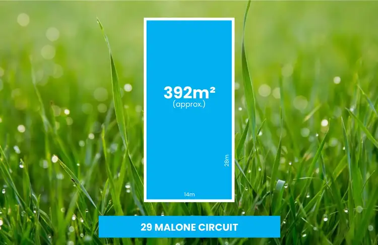 Main view of Homely land listing, 29 Malone Circuit, Deanside VIC 3336