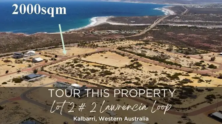 Main view of Homely land listing, LOT 2, 2 Lawrencia Loop, Kalbarri WA 6536
