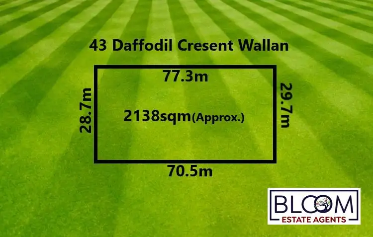 Main view of Homely land listing, 43 Daffodil Crescent, Wallan VIC 3756